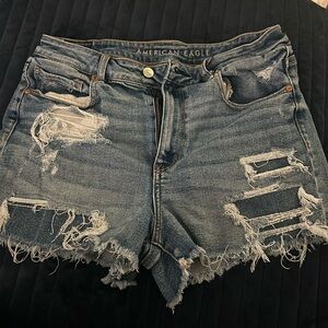 American Eagle Distressed jean shorts